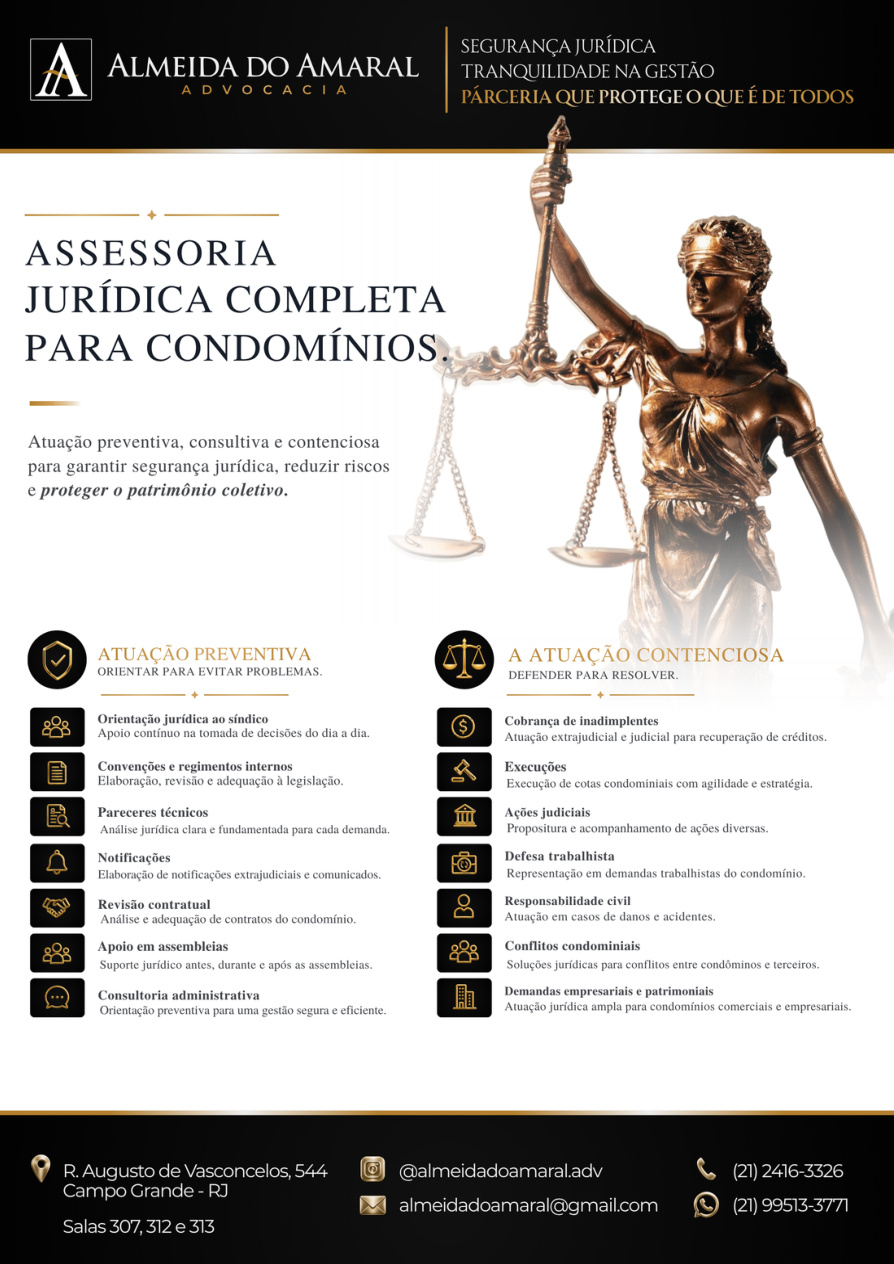 Assessoria jurídica completa para condomínios